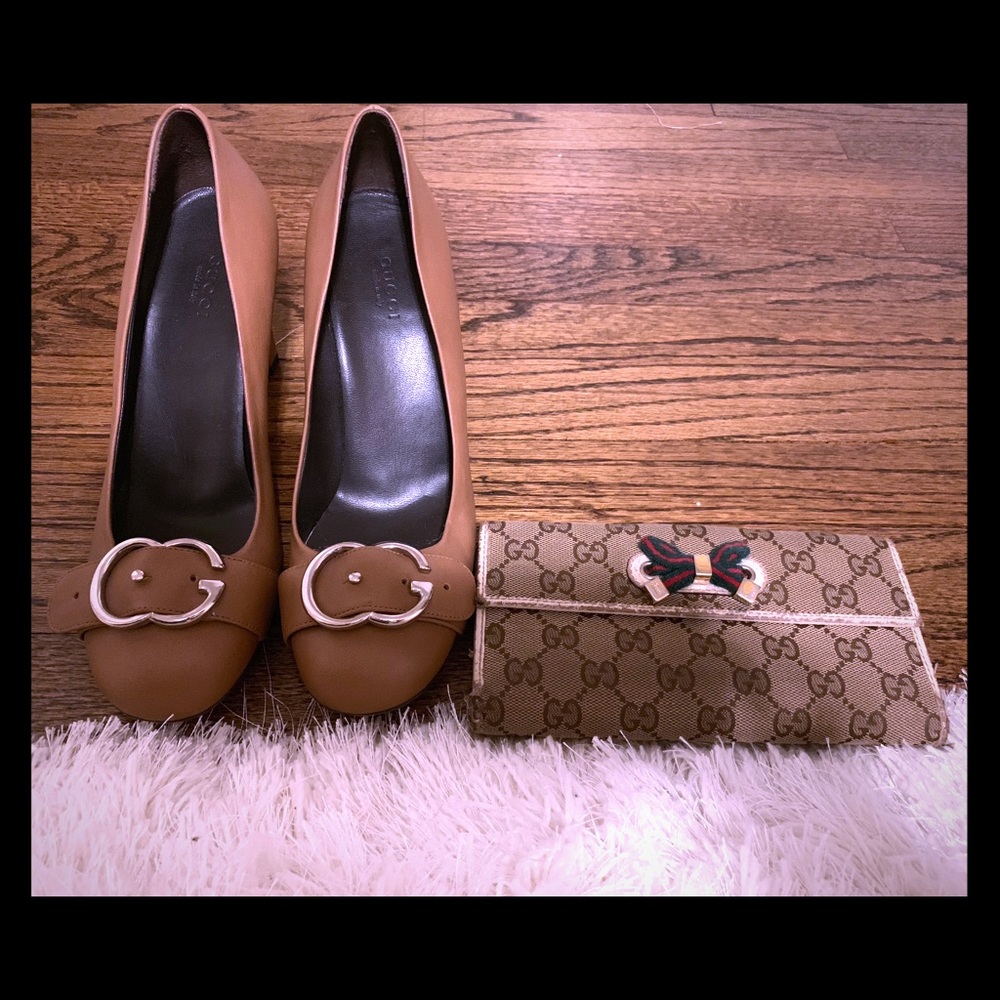 Sold! - Gucci Wallet and Shoes Bundle
